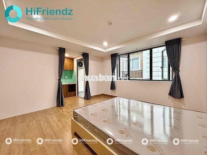 STUDIO DẠNG 1PN 1PK TÁCH BẾP BAN CÔNG GIÁ RẺ NGAY ĐH HUTECH