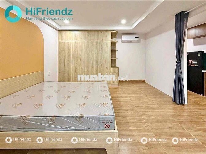 STUDIO DẠNG 1PN 1PK TÁCH BẾP BAN CÔNG GIÁ RẺ NGAY ĐH HUTECH