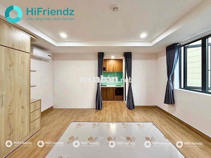 STUDIO DẠNG 1PN 1PK TÁCH BẾP BAN CÔNG GIÁ RẺ NGAY ĐH HUTECH
