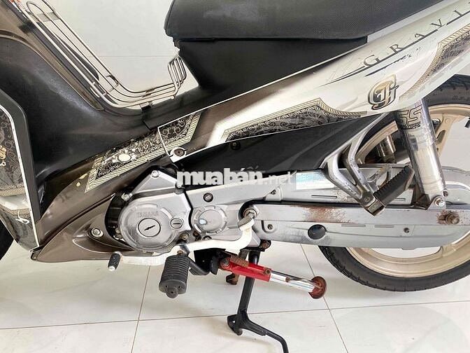 Yamaha Gravita Trắng Xăng