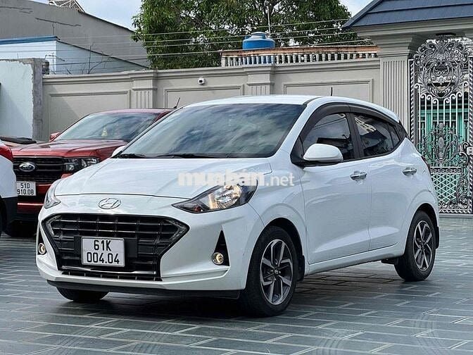Hyundai i10 AT 2021 Trắng 27000 km Tự động