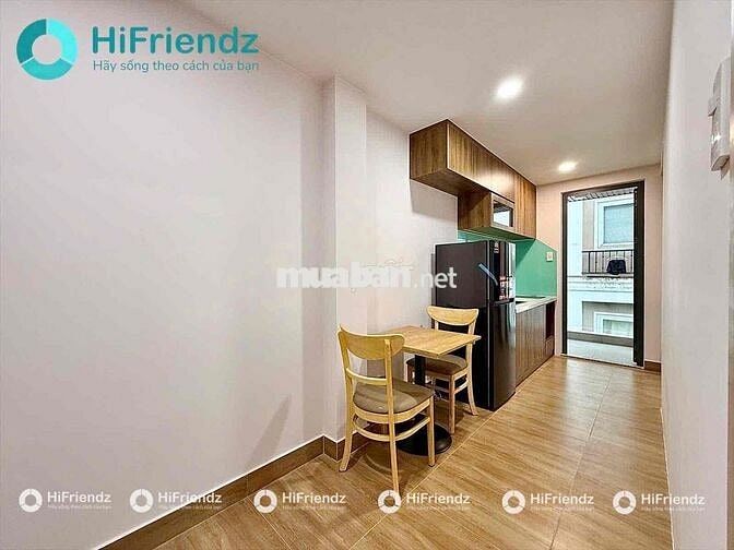 STUDIO DẠNG 1PN 1PK TÁCH BẾP BAN CÔNG GIÁ RẺ NGAY ĐH HUTECH