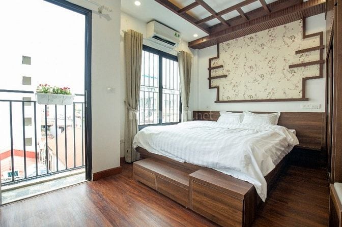 Căn hộ 1 ngủ nội thất mới cho thuê phố Linh Lang gần Lotte siêu đẹp