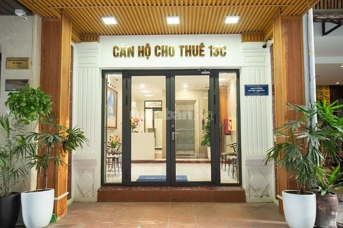 Căn hộ 1 ngủ nội thất mới cho thuê phố Linh Lang gần Lotte siêu đẹp