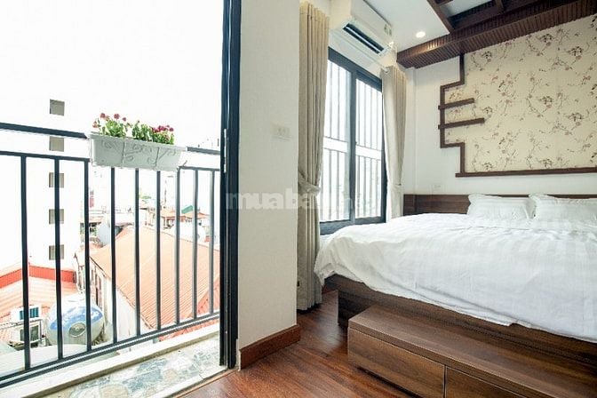 Căn hộ 1 ngủ nội thất mới cho thuê phố Linh Lang gần Lotte siêu đẹp