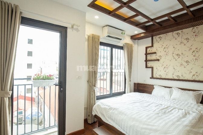 Căn hộ 1 ngủ nội thất mới cho thuê phố Linh Lang gần Lotte siêu đẹp