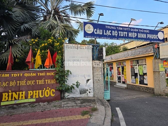 212 m đất gần trung tâm TDTT Hiệp Bình Phước