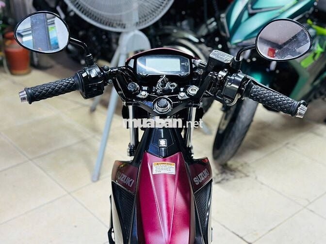 XE MÁY THỊNH PHÁT- SATRIA ĐỎ MẬN XE LƯỚT MÁY CHẤT