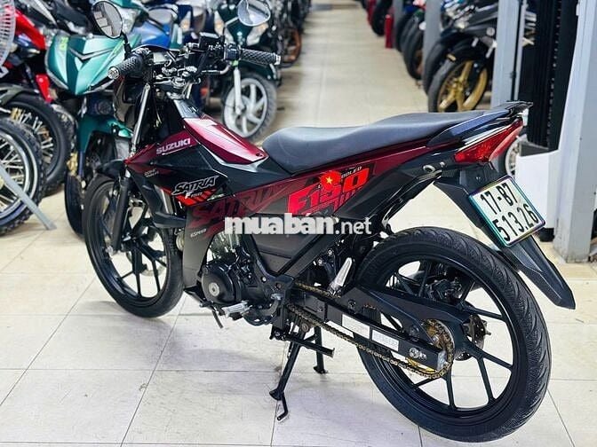 XE MÁY THỊNH PHÁT- SATRIA ĐỎ MẬN XE LƯỚT MÁY CHẤT