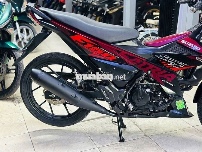 XE MÁY THỊNH PHÁT- SATRIA ĐỎ MẬN XE LƯỚT MÁY CHẤT