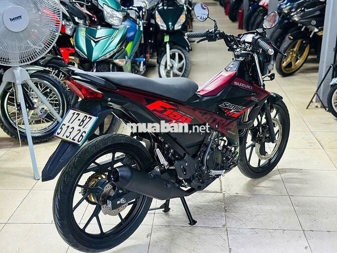 XE MÁY THỊNH PHÁT- SATRIA ĐỎ MẬN XE LƯỚT MÁY CHẤT
