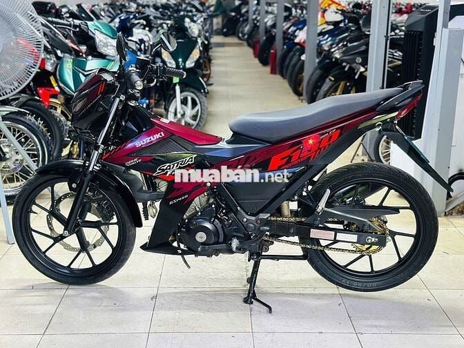 XE MÁY THỊNH PHÁT- SATRIA ĐỎ MẬN XE LƯỚT MÁY CHẤT