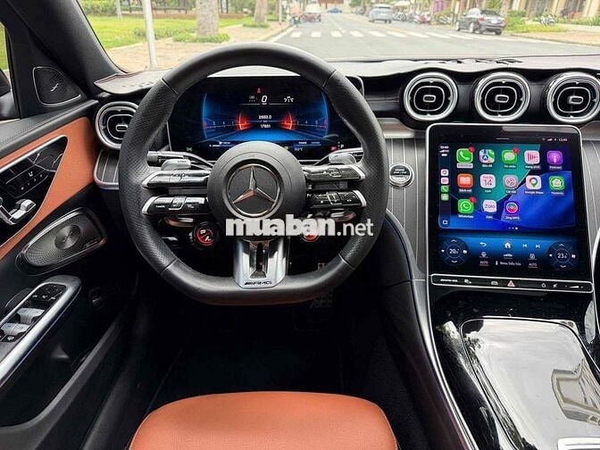 Mercedes C43 AMG 2023 Đen mờ 17.000 km