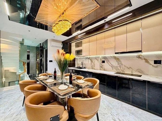 ⭐️Siêu phẩm 5 Lầu THANG MÁY tuyệt đẹp Cao cấp đường rộng 12m góc 2 mặt