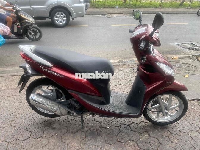 Honda Vision đỏ mới tinh