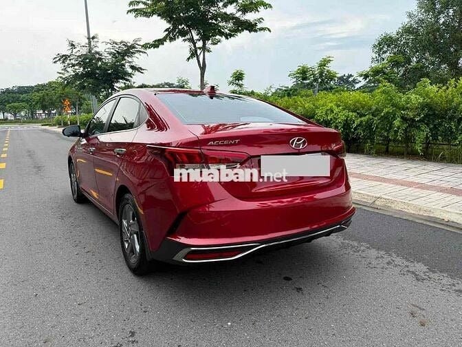 Hyundai Accent 2021 ATH Đỏ 60000 km