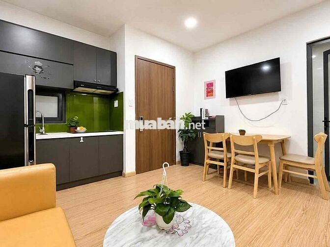 CĂN HỘ 2PN _ 1PK TÁCH BẾP _ FULL NỘI THẤT GẦN SÂN BAY, CV GIA ĐỊNH