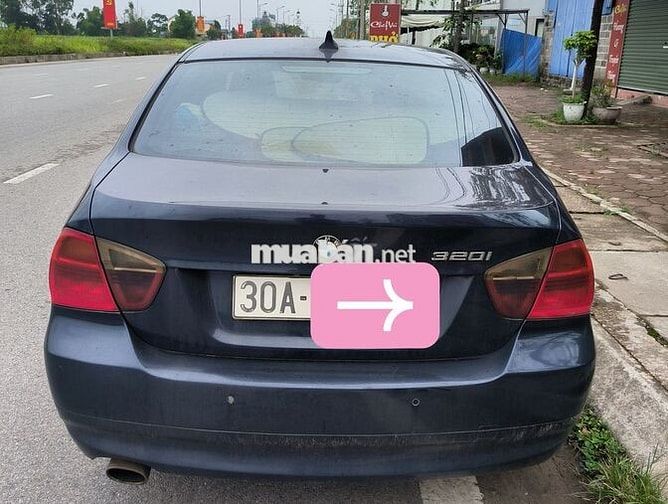 BMW 320i 2007 Xanh đậm 170000 km