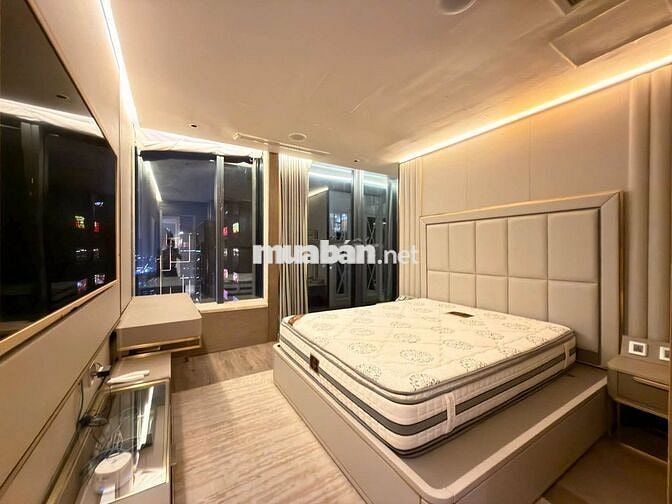 Cho Thuê CHCC KingDom 101 Quận 10, 80m2, 2PN, 2WC, Full NT. LH: (Vân)