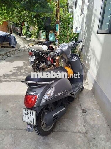 Xe ga KYMCO Like 50cc Cao cấp Xám