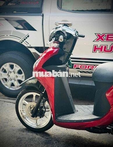 Honda Vision Đỏ phuộc Nitron mâm CNC