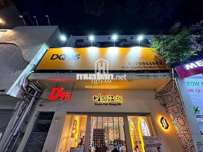 MT NTMinhKhai Quận 1 Ngang 8M x20M- DT lớn, phù hợp showroom