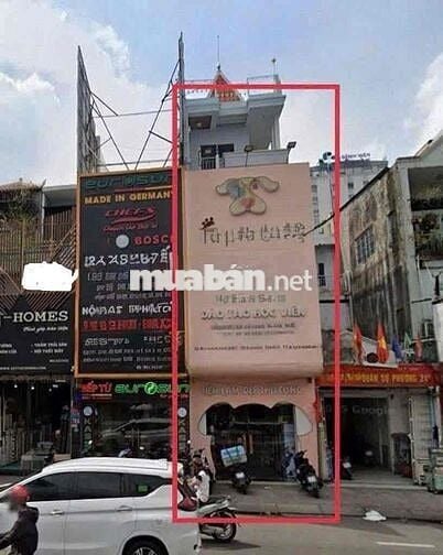 * Cho thuê nhà mặt tiền Bạch Đằng, Bình Thạnh, 5 tầng, 8PN