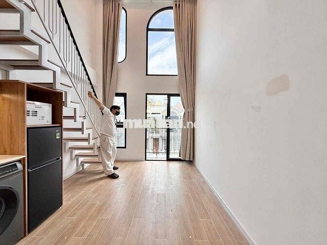 1 Trệt + 1 LẦU Gác Cao 2m -Rộng 40m2 - Máy giặt riêng ngay Lê Văn Thọ