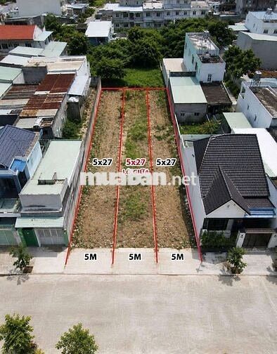 rẻ - lô đất sau trường học trương văn ngài chợ hóc môn 300m đường 8m