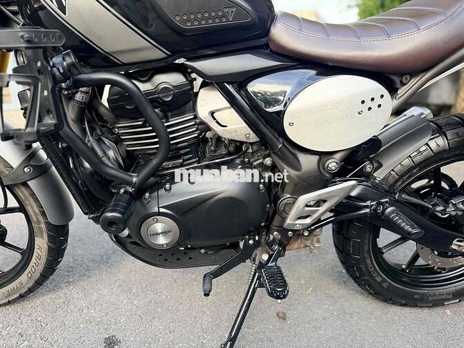 Triumph Scrambler 400X ABS 2024 Đen 19.000km