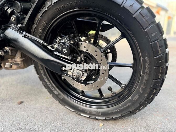 Triumph Scrambler 400X ABS 2024 Đen 19.000km