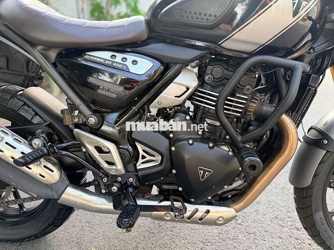 Triumph Scrambler 400X ABS 2024 Đen 19.000km