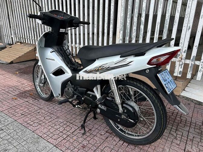 Honda Wave A110 2023 Trắng zin êm keng đẹp