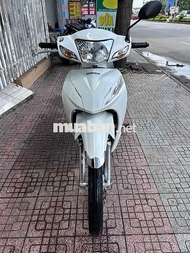 Honda Wave A110 2023 Trắng zin êm keng đẹp