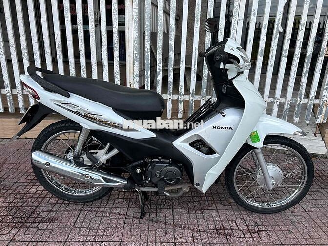 Honda Wave A110 2023 Trắng zin êm keng đẹp