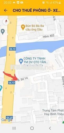 CHO THUÊ PHÒNG TRỌ SẠCH ĐẸP, AN NINH, KHÔNG CHUNG CHỦ