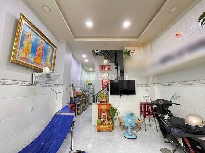 Âu Dương Lân F3 Quận 8. Hẻm ô tô, 4 tầng 4PN Gấp giảm 4.99T