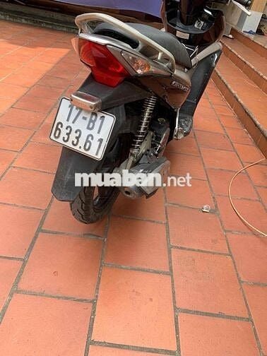 Honda Air Blade Đen Bạc