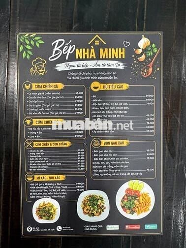 [BAO CƠM] 6 NHÂN VIÊN BẾP TÂN PHÚ