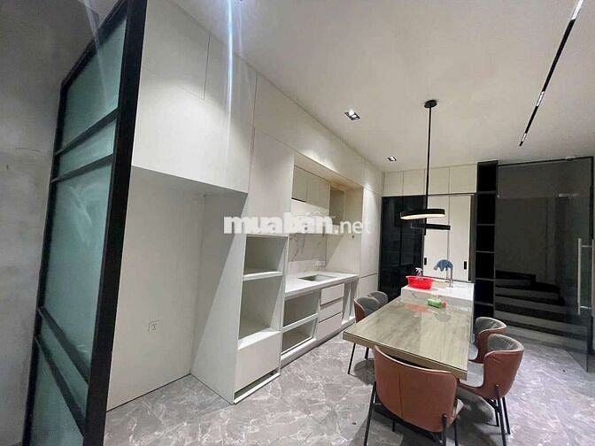 nhà đẹp full nội thất 4 x 20 có 4pn 5wc sân thượng