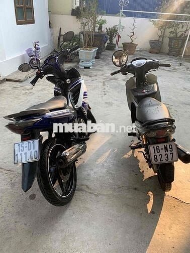 Yamaha Jupiter Gravita Trắng Xanh