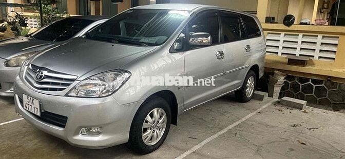 Toyota Innova 2009 Bạc Sàn 116.104 km