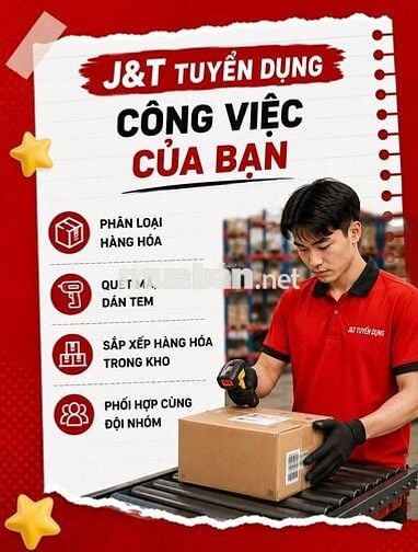 [J&T Q7] PHÂN HÀNG VỮNG TAY - RINH NGAY LƯƠNG HAY