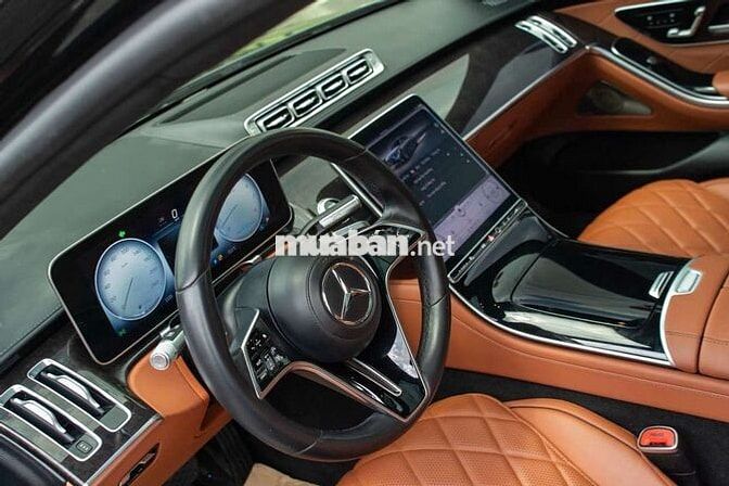 Mercedes S450 Luxury All New 2022 Đen/Nâu cực đẹp