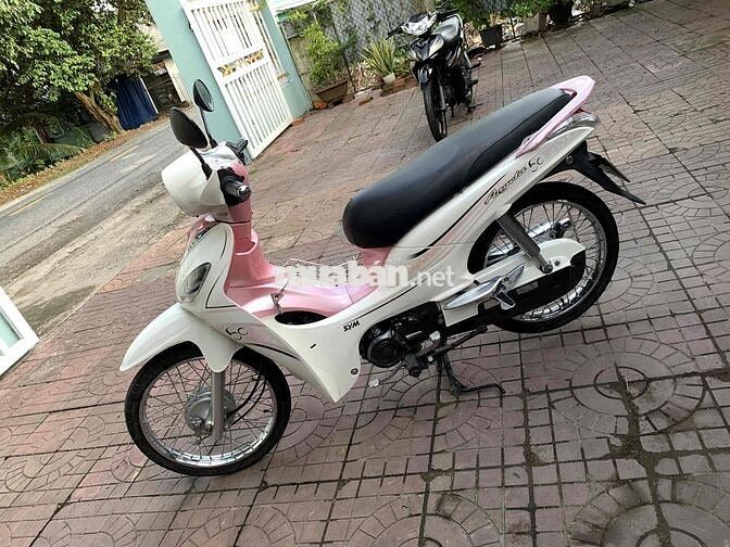 SYM Angela 50 Trắng, Hồng Zin êm