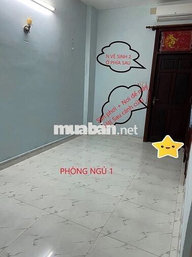 Chính chủ bán đất nở hậu 6.35m tặng nhà Phan Văn Hớn Q12