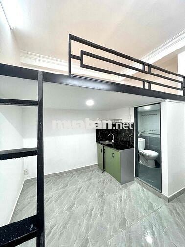 Phòng trọ mới tinh duplex , ban công
