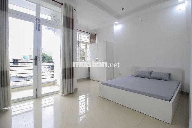 🏡NGAY CV LÀNG HOA - BAN CÔNG - 1PN RIÊNG - FULL NỘI THẤT - MÁY GIẶT