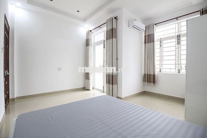 🏡NGAY CV LÀNG HOA - BAN CÔNG - 1PN RIÊNG - FULL NỘI THẤT - MÁY GIẶT