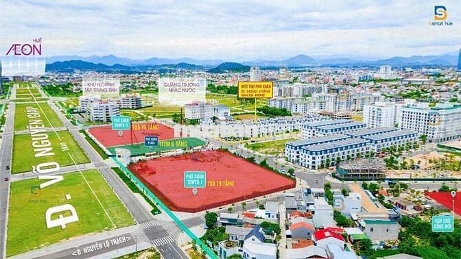 PHÚ XUÂN CITY. Chỉ từ 1,6tỷ(20%) sở hữu ngay SHOPHOUSE 4 TẦNG.